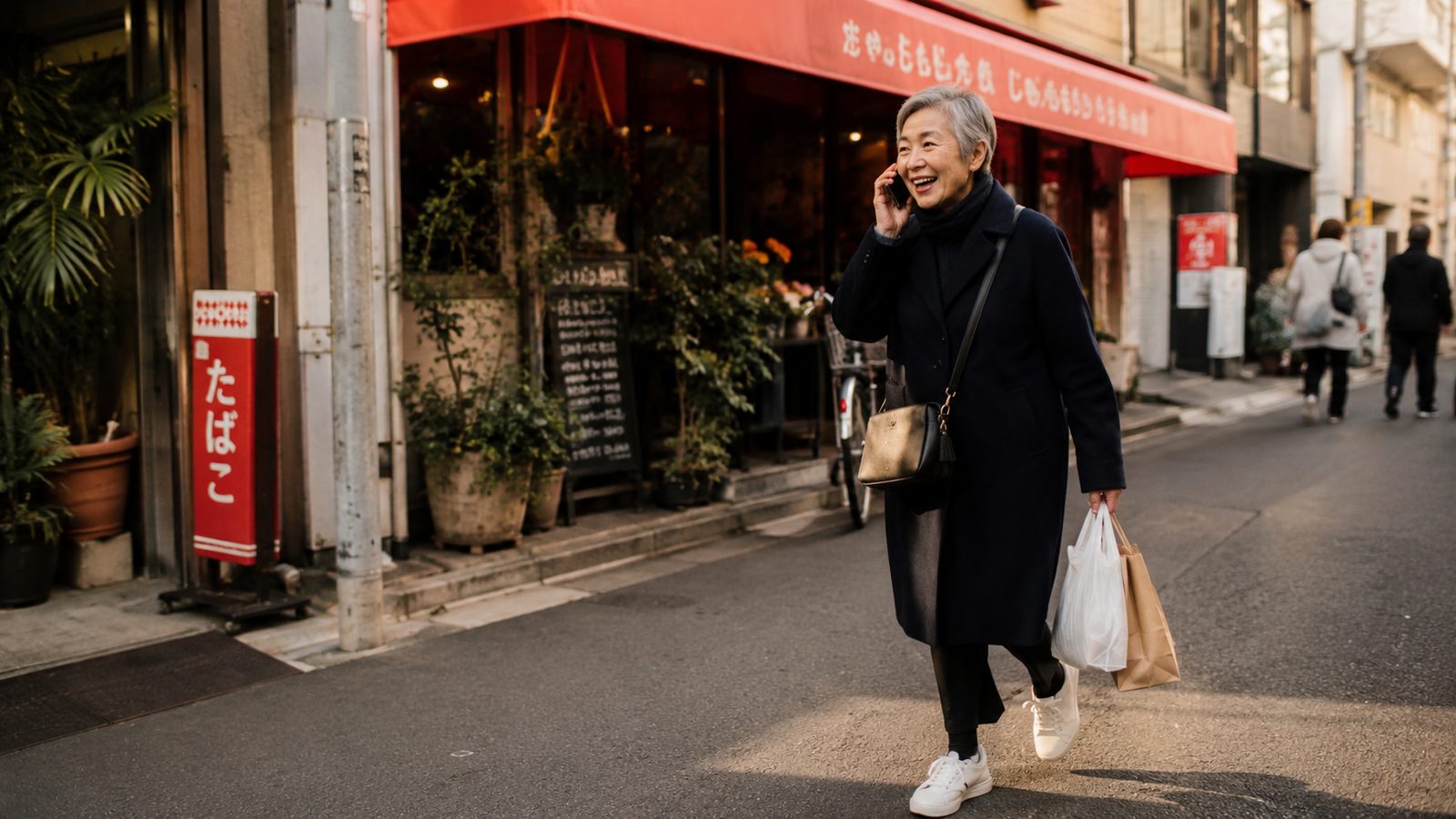 自分の人生を続けている先輩世代